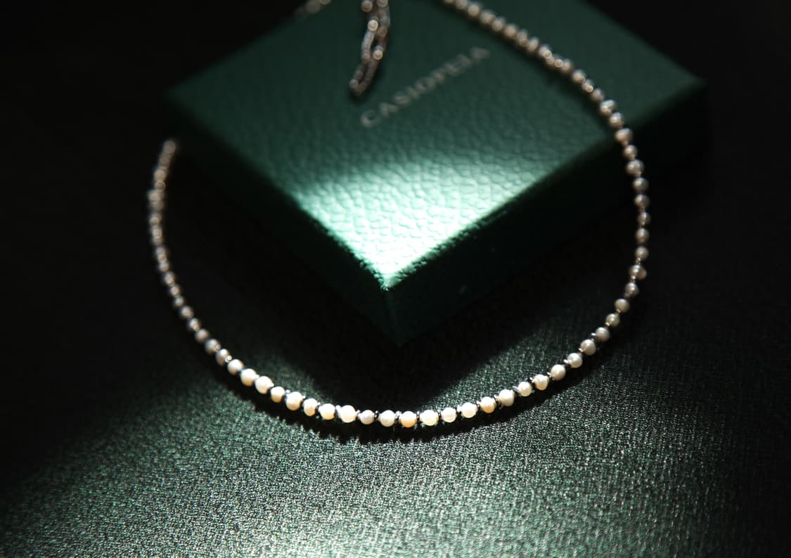 CASIOPEIA #086 진주 Minimum Pearl Necklace 상품이미지3