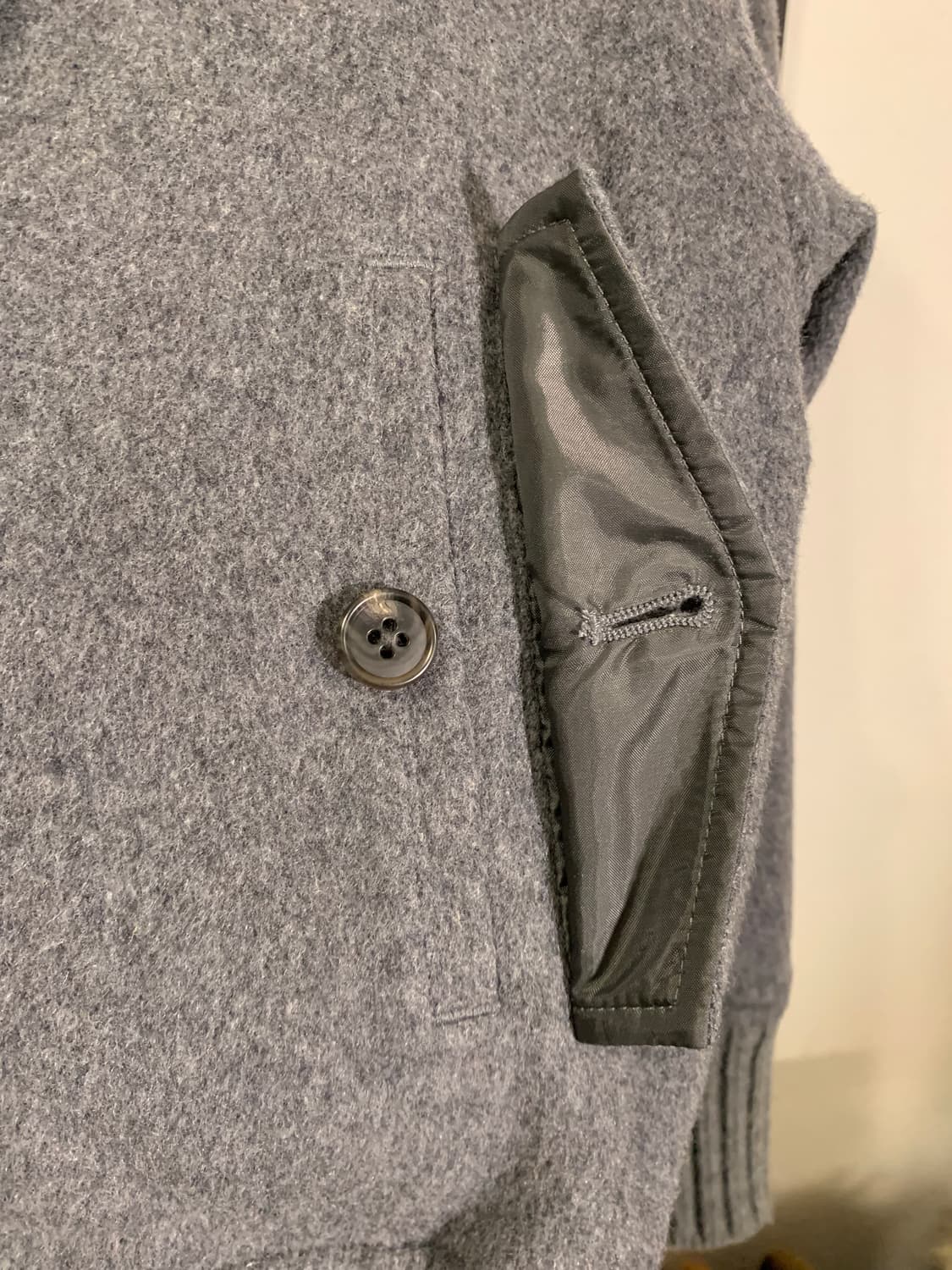 빔즈보이 타탄 체크 투웨이 울 자켓 상품이미지7