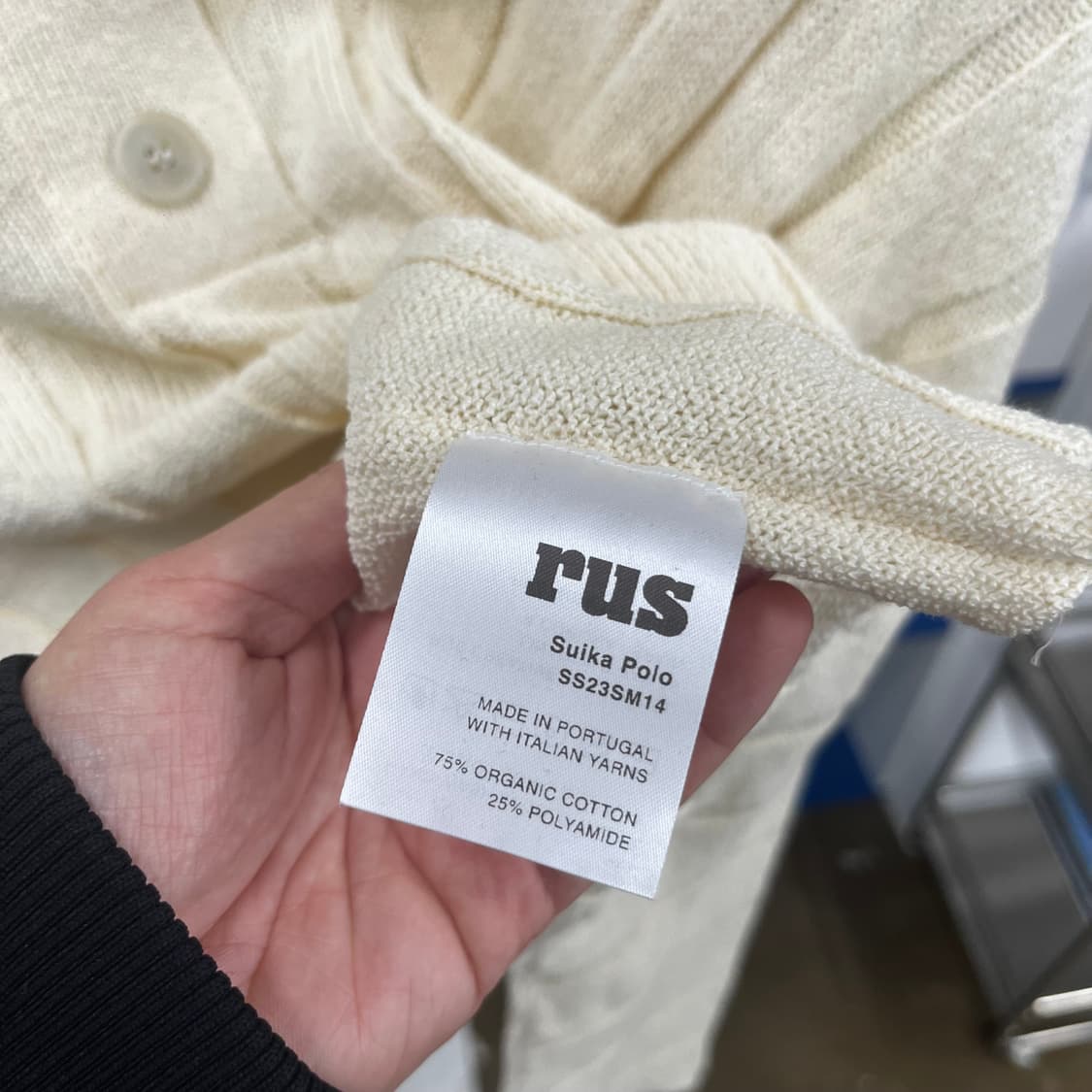 루스 수이카 폴로 니트 M 상품이미지6