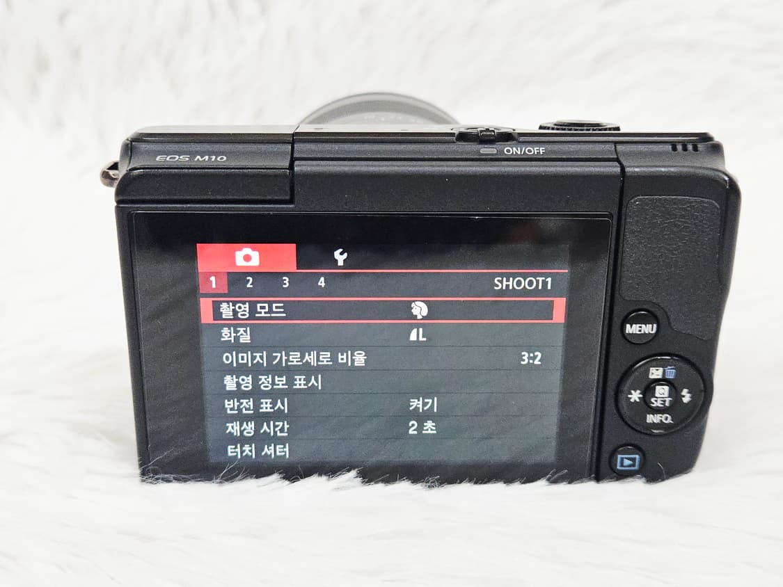 [민트] 캐논 EOS M10 미러리스 카메라, 디카, 디지털카메라 판매 상품이미지8