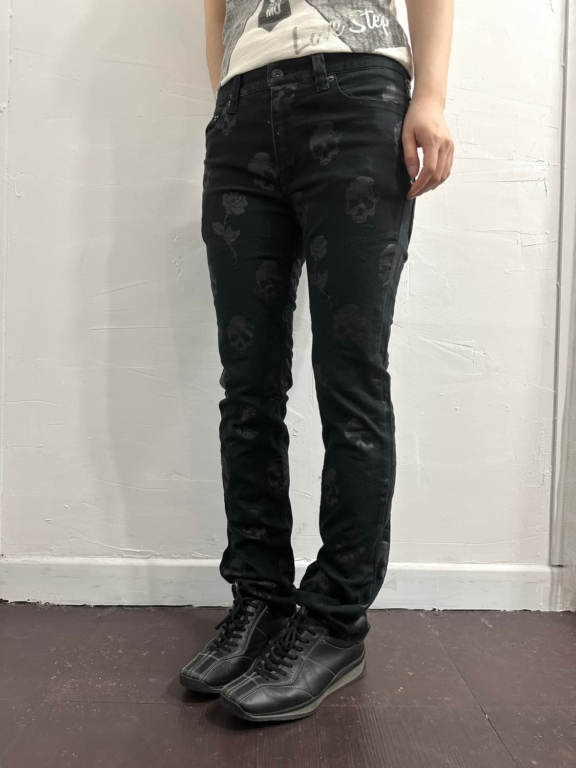 maniac works skull pants 상품이미지1