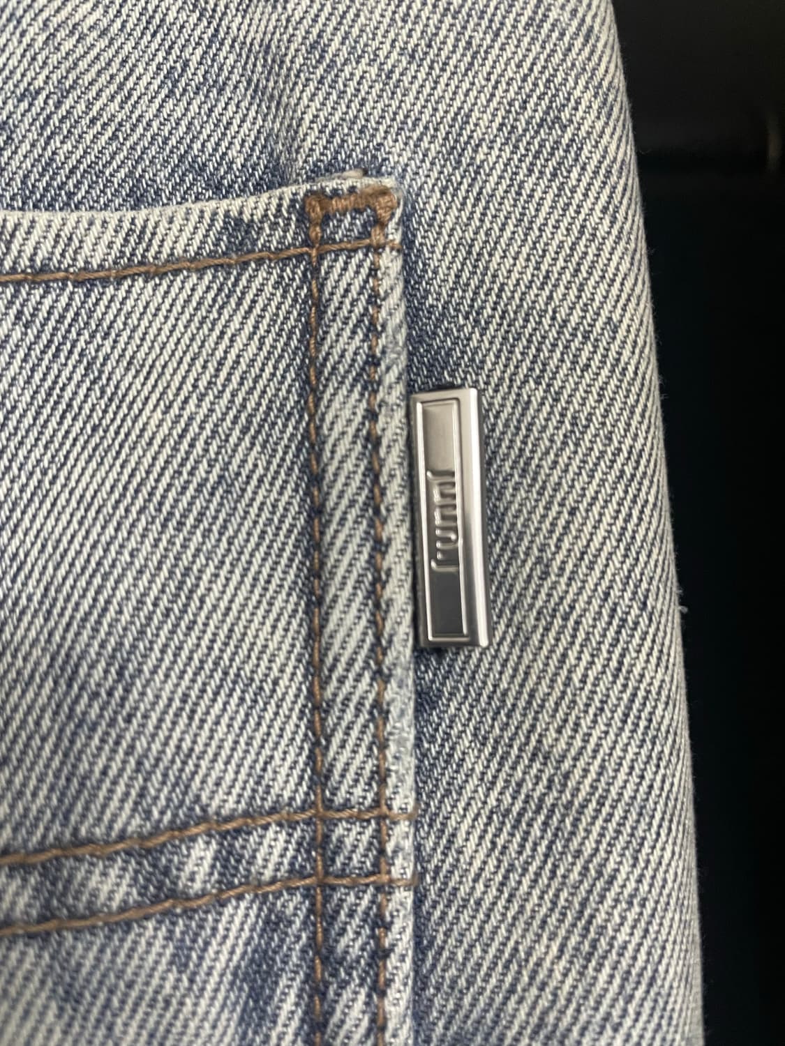 준지 24SS 멀티 데님 팬츠 블루 48Size 상품이미지5