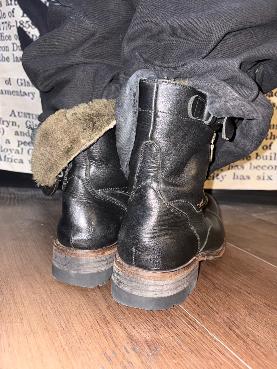 Alfredo bannister high fur boots 상품이미지10