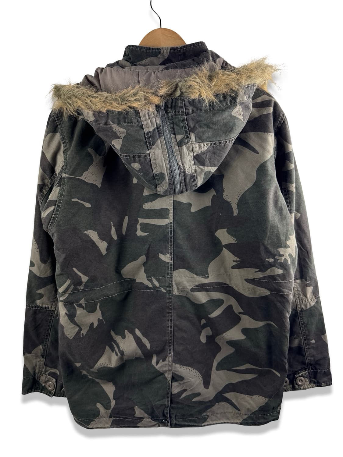 JPN Y2K 카모플라주 밀리터리 야상 자켓2349 상품이미지2