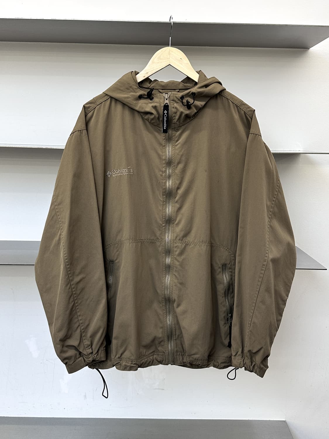 컬럼비아 아웃도어 나일론 후드 자켓 상품이미지1