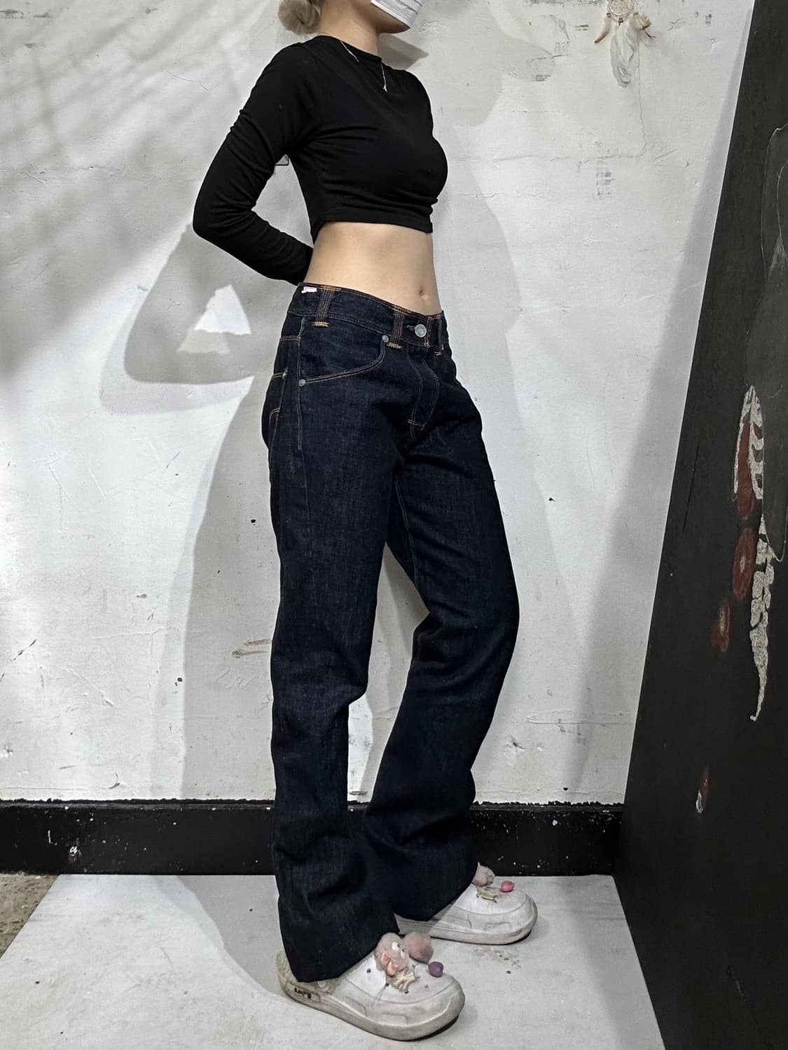 리바이스 진청 빈티지 엔지니어드 인디고 데님 팬츠 청바지 30 상품이미지1