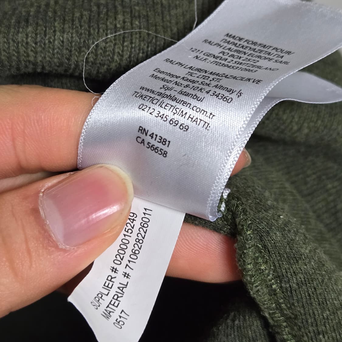 폴로랄프로렌 쿼터집업 니트 반집업 니트 / 여성 니트 / 남성 니트 상품이미지7