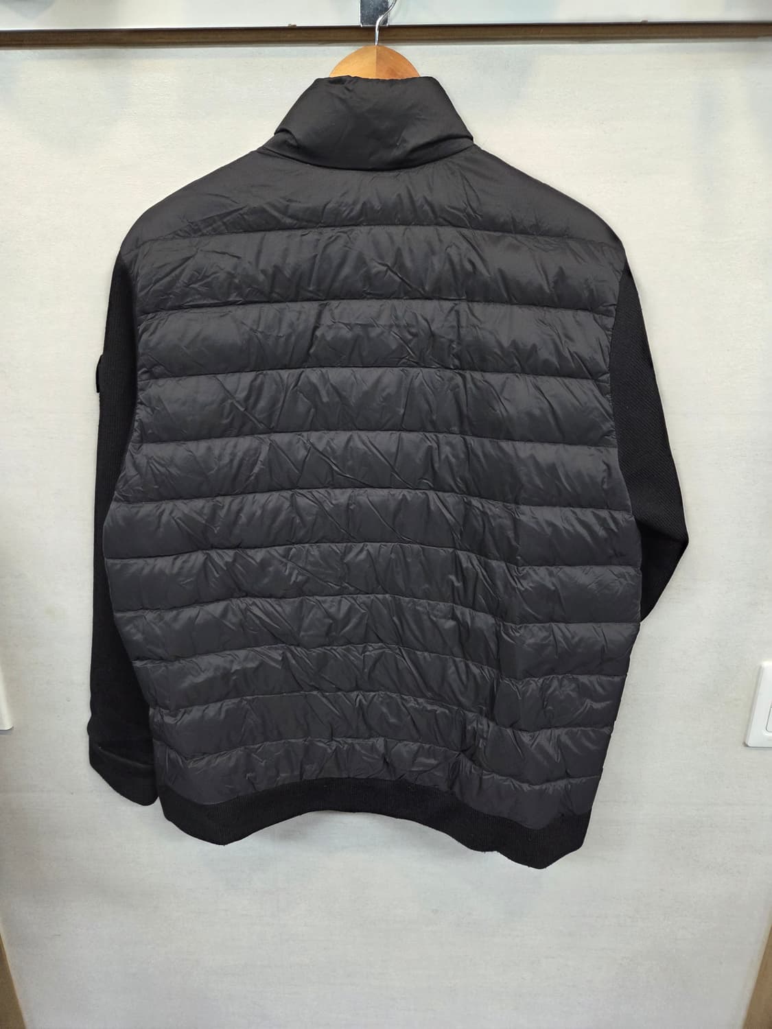 내셔널지오그래픽 하이브리드 브레디 니트 덕다운 경량패딩 xxl 상품이미지2