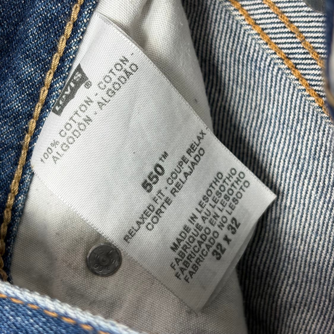 리바이스 550 데님 팬츠 반바지 상품이미지6