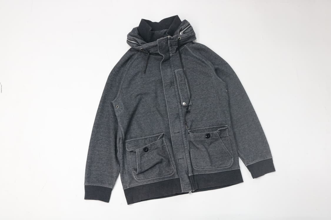 빔즈 하이넥 유틸리티 후드 집업 자켓 상품이미지2