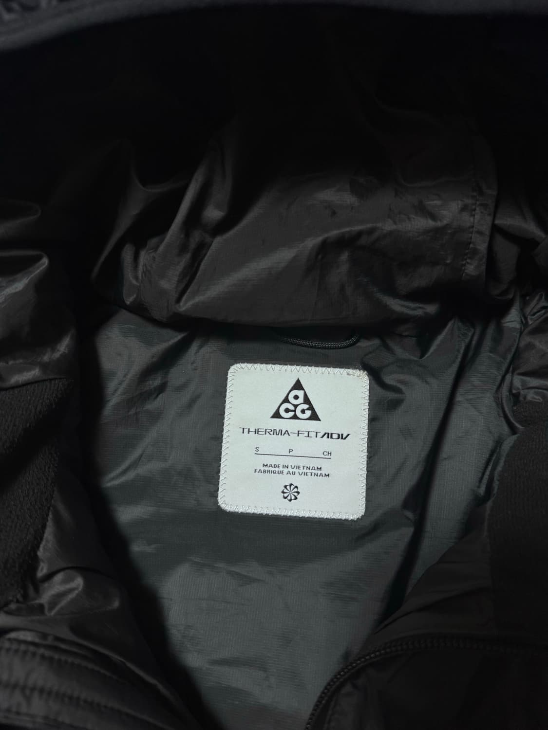 (S급) 나이키 ACG 써마핏 ADV 루나 레이크 루즈 후드 블랙 상품이미지6