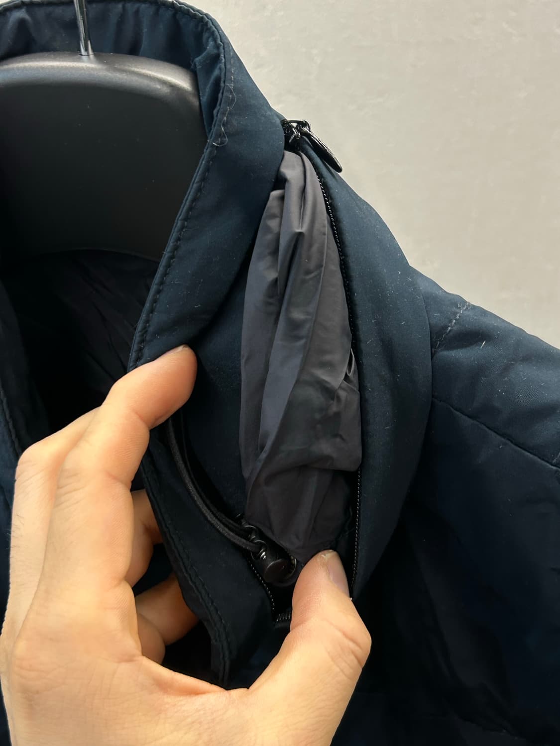 allegri 네이비 구스 패딩 조끼 상품이미지5