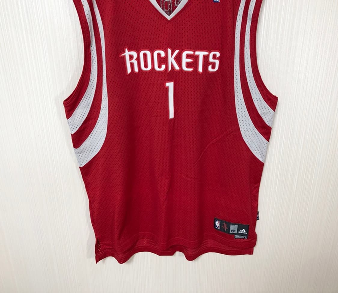 NBA 아디다스 휴스턴로키츠 빅사이즈유니폼/져지 2XL #1 맥그레디 상품이미지3