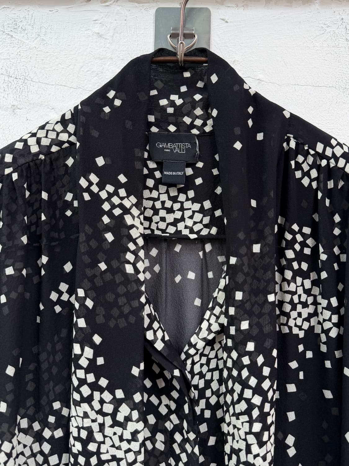 Giambattista Valli 잠바티스타 발리 도트 시어 블라우스 S 상품이미지2