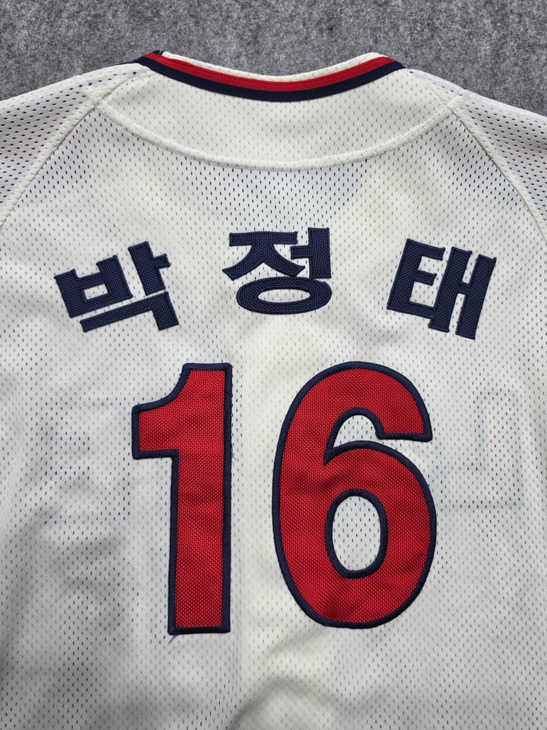 롯데 자이언츠 올드 레트로 박정태 매쉬 야구 반팔 유니폼 져지 95 상품이미지5