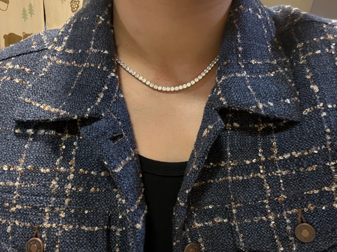 4mm 테니스체인 목걸이 45cm ㅍㅍ 상품이미지7