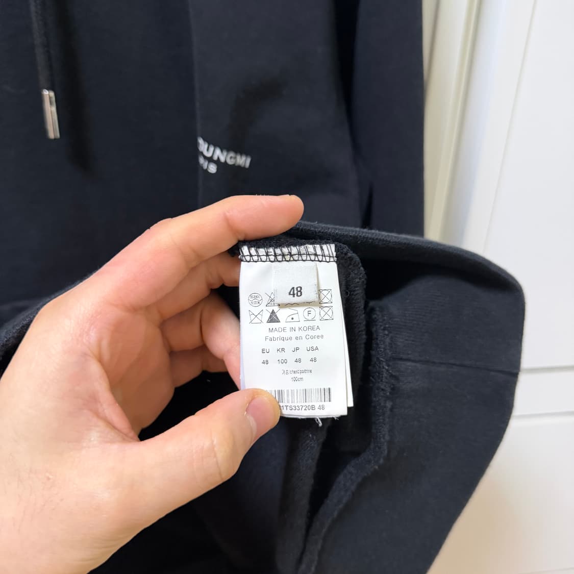 우영미 백로고 튤립 후드티
48사이즈 상품이미지4