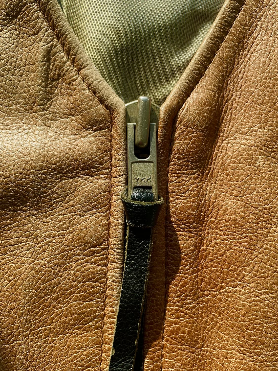 할리데이비슨 빅로고 웨스턴 레더 베스트 상품이미지9