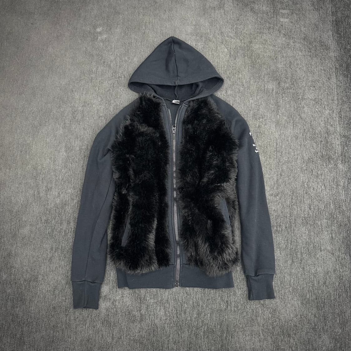 rad custom fur embroidery hoodie 상품이미지2