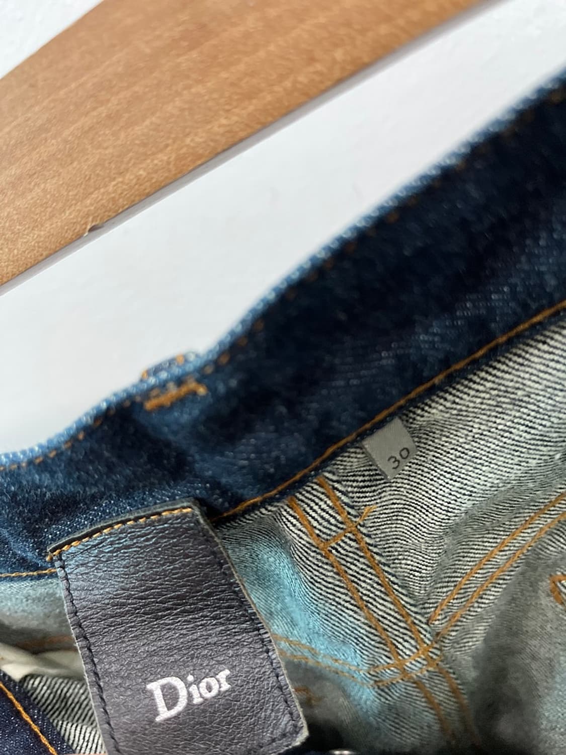 30) 디올옴므 진청바지  상품이미지5