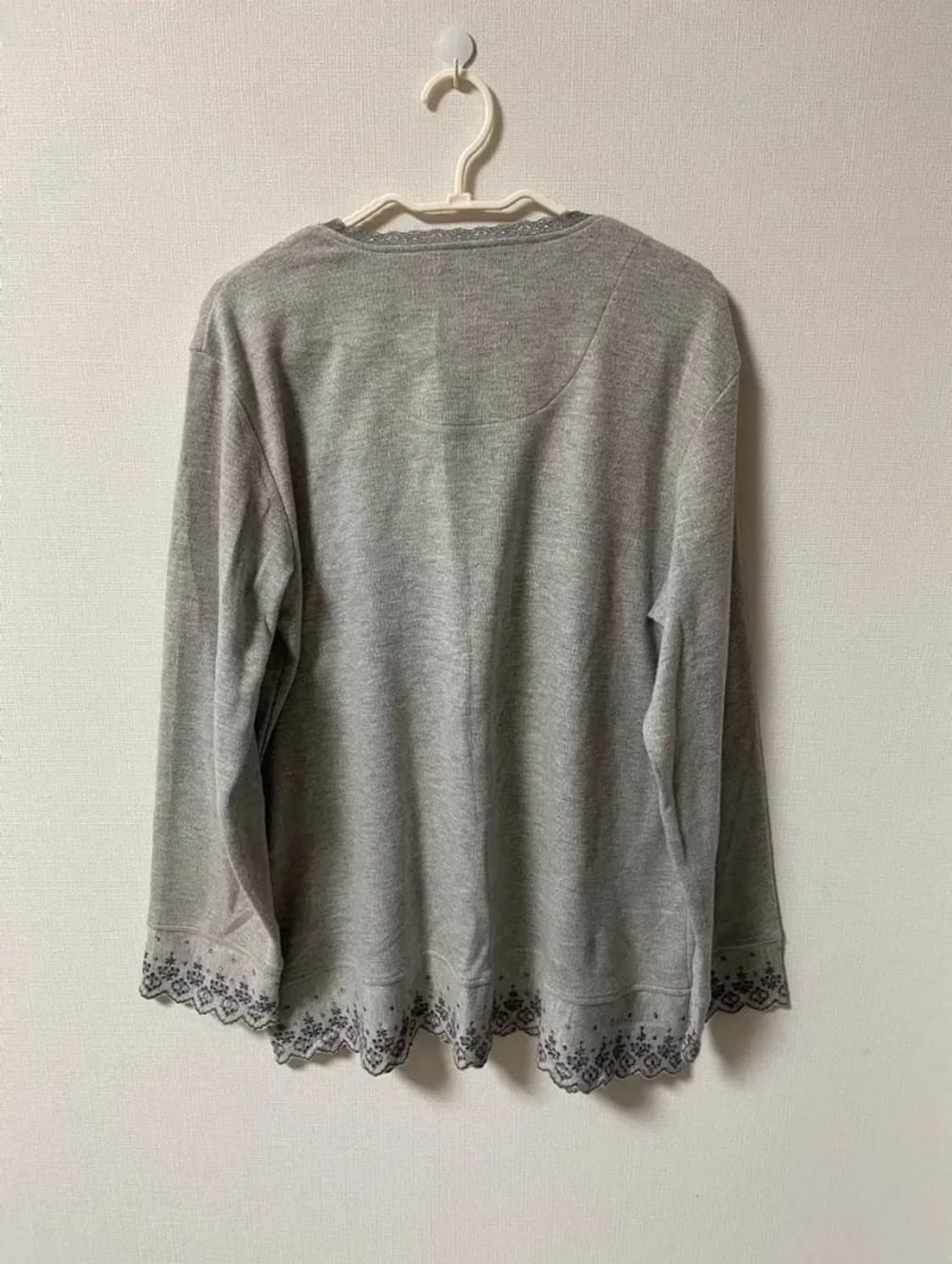 일본 빈티지 모리걸 레이스 가디건 상품이미지4