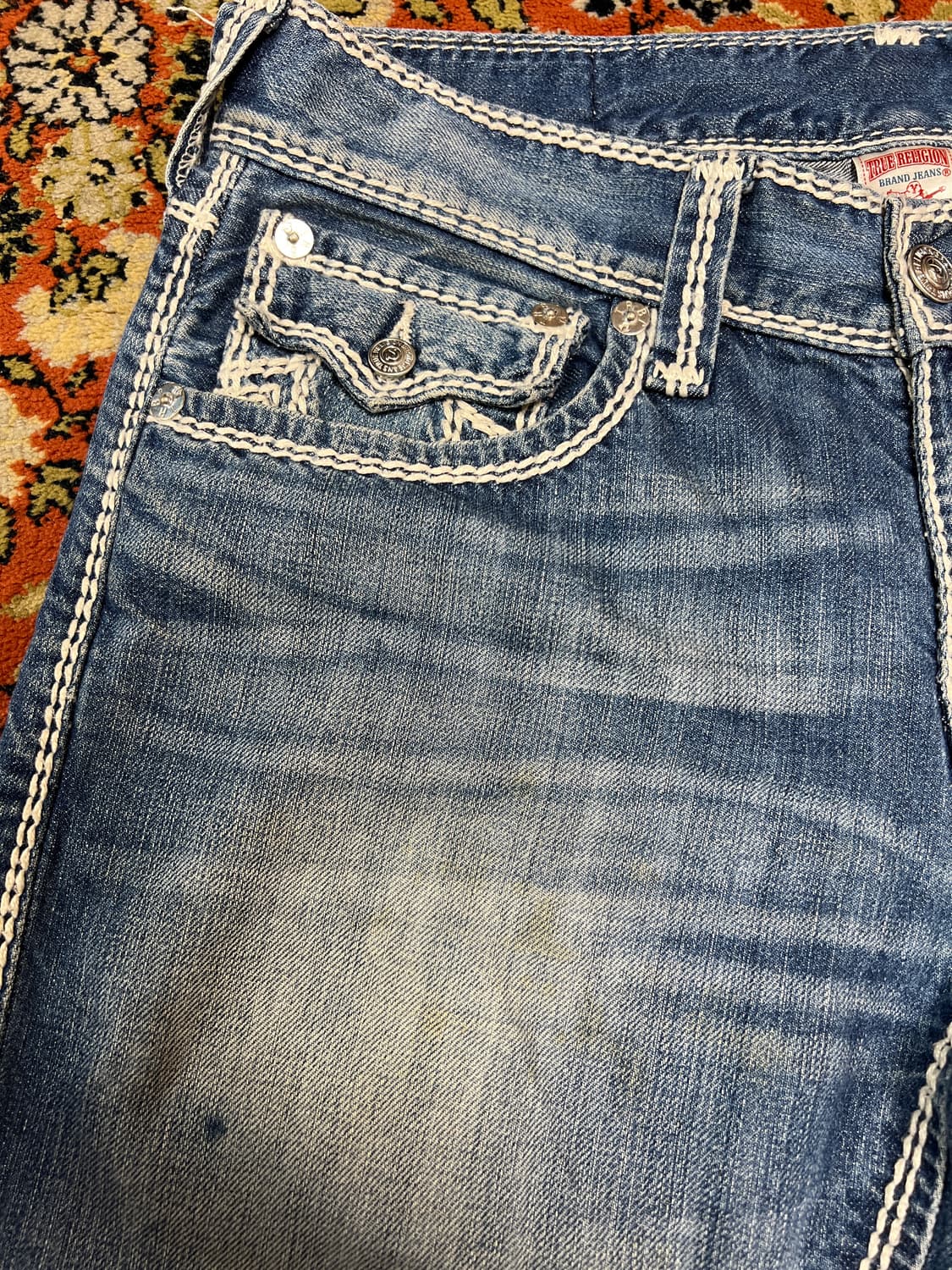 [31] 트루릴리전 스트레이트 데님팬츠  상품이미지3