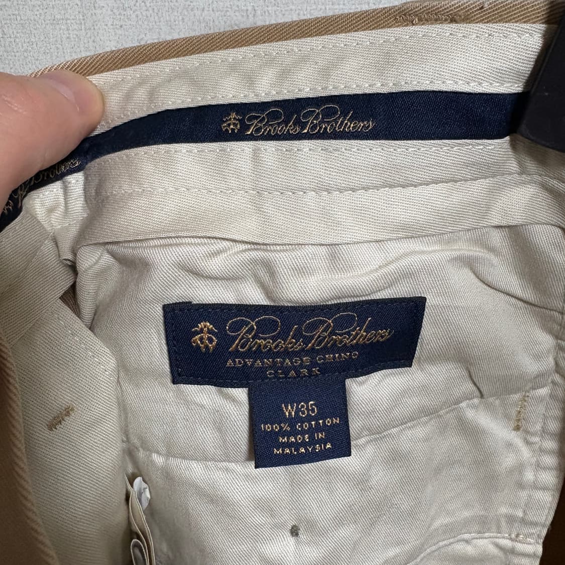 브룩스브라더스 어드밴티지 치노팬츠 클락핏 / 35~36 상품이미지8
