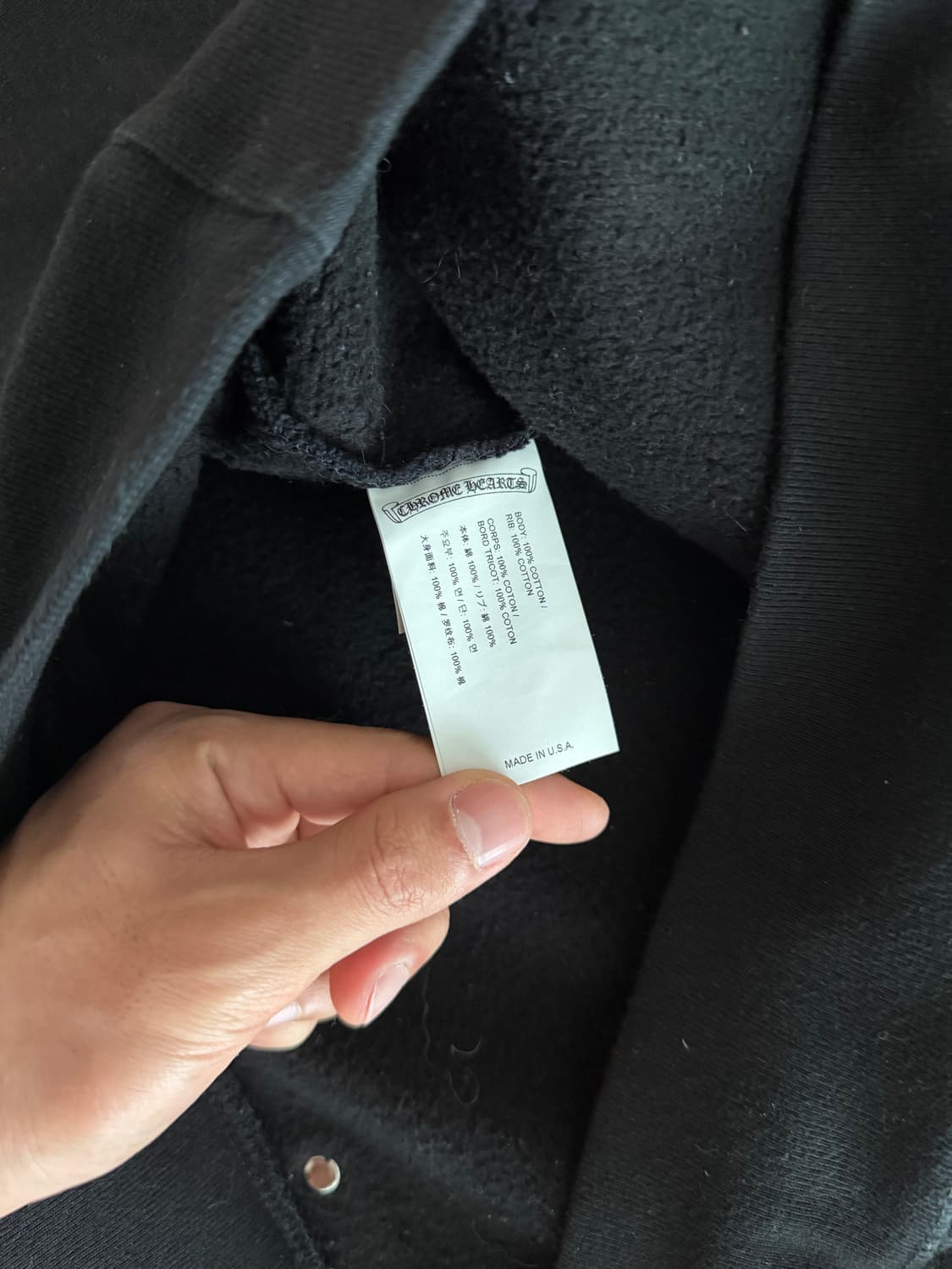 크롬하츠 세메터리 할리우드 후드티 m 상품이미지6