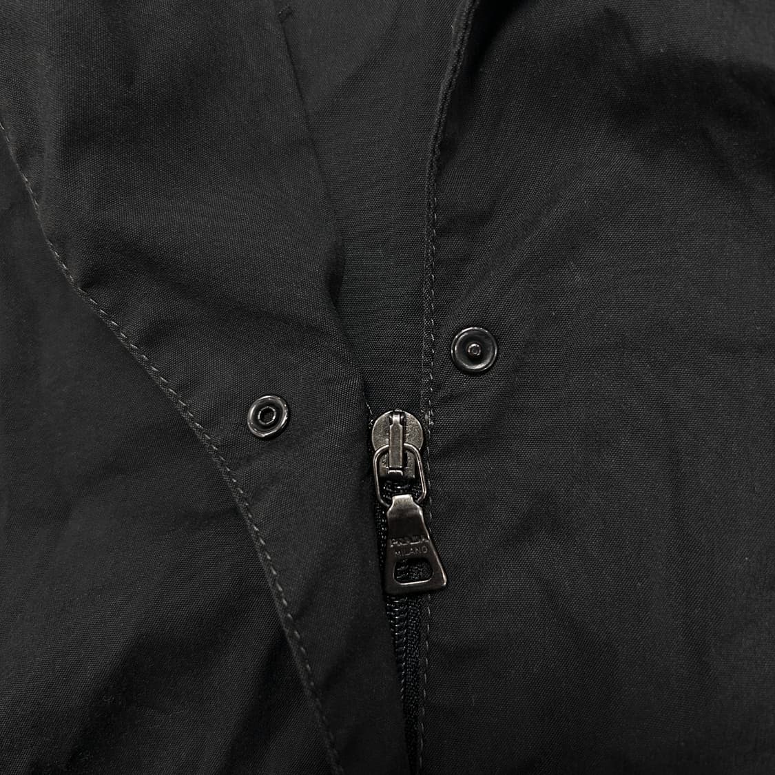 프라다 우먼스 코튼 나일론 혼방 테크니컬 셔츠(S) 상품이미지5