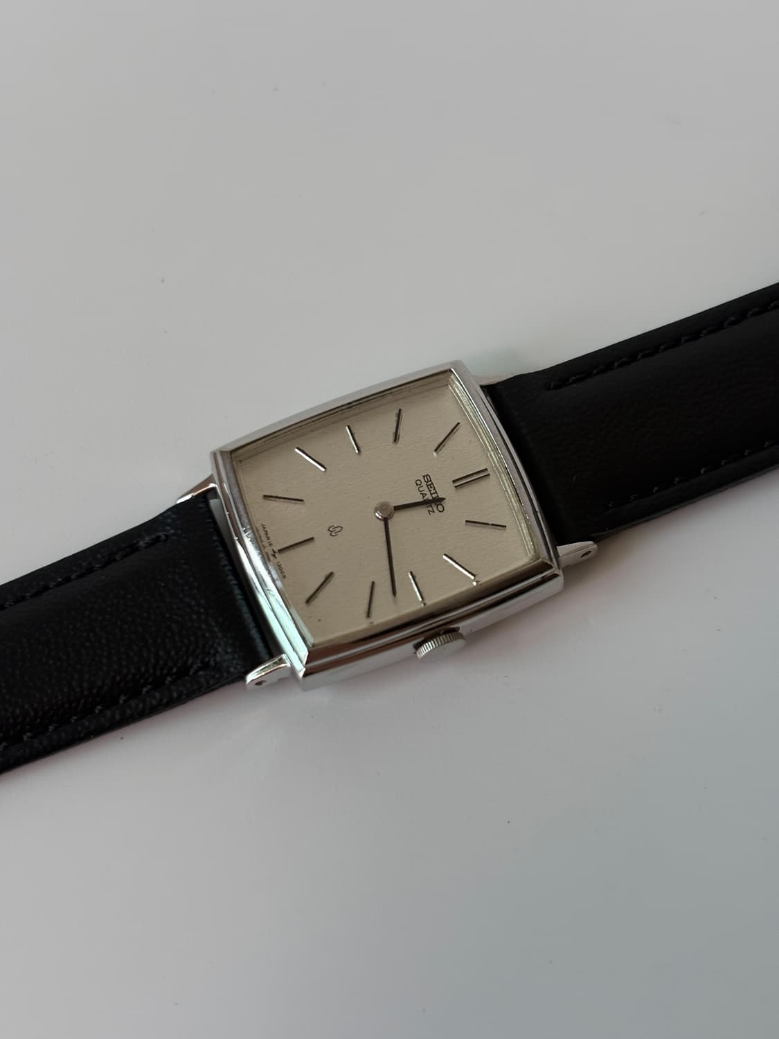 1970s Texture Dial Square Ladies Quartz 상품이미지3
