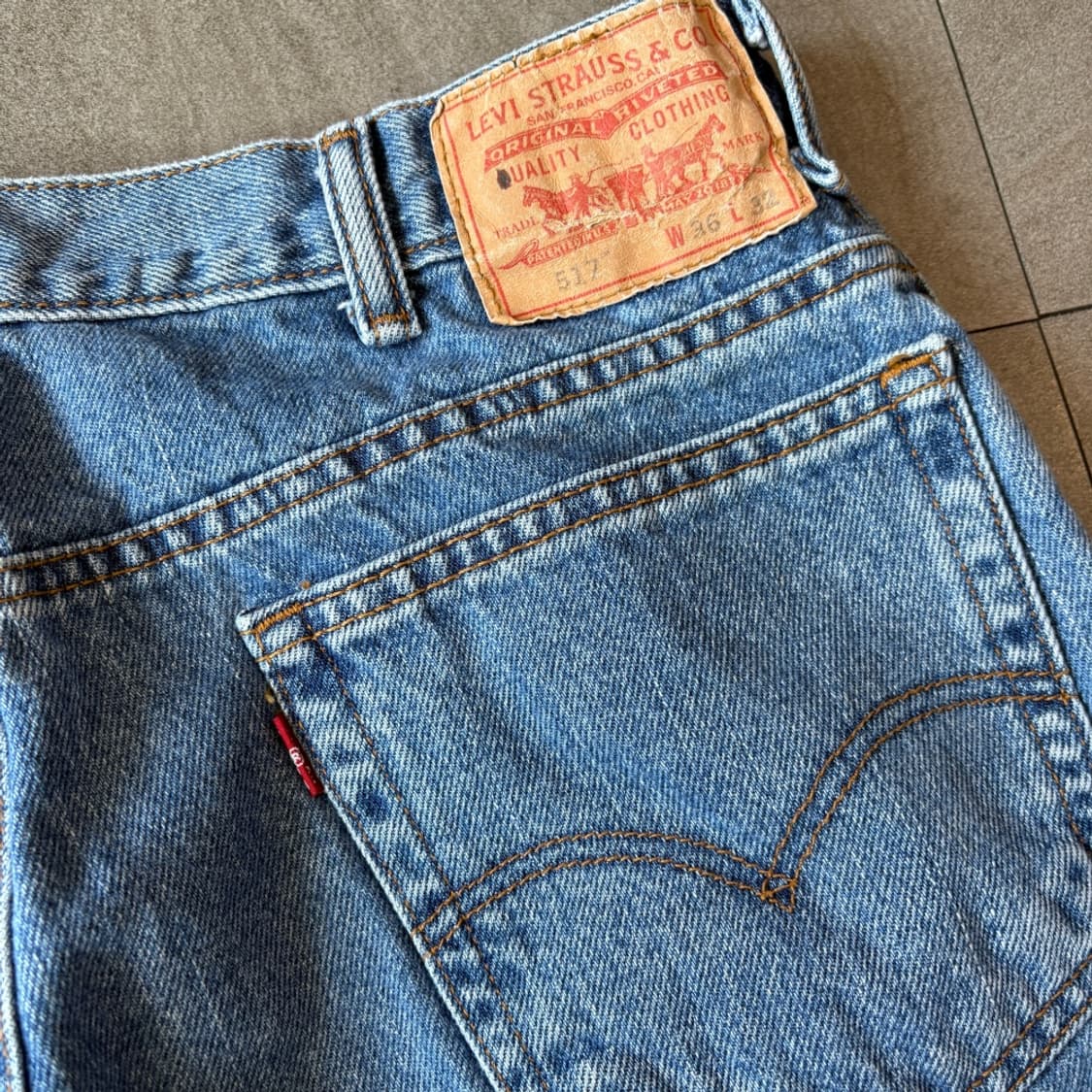 리바이스 정품 517 데님 팬츠 바지 상품이미지10