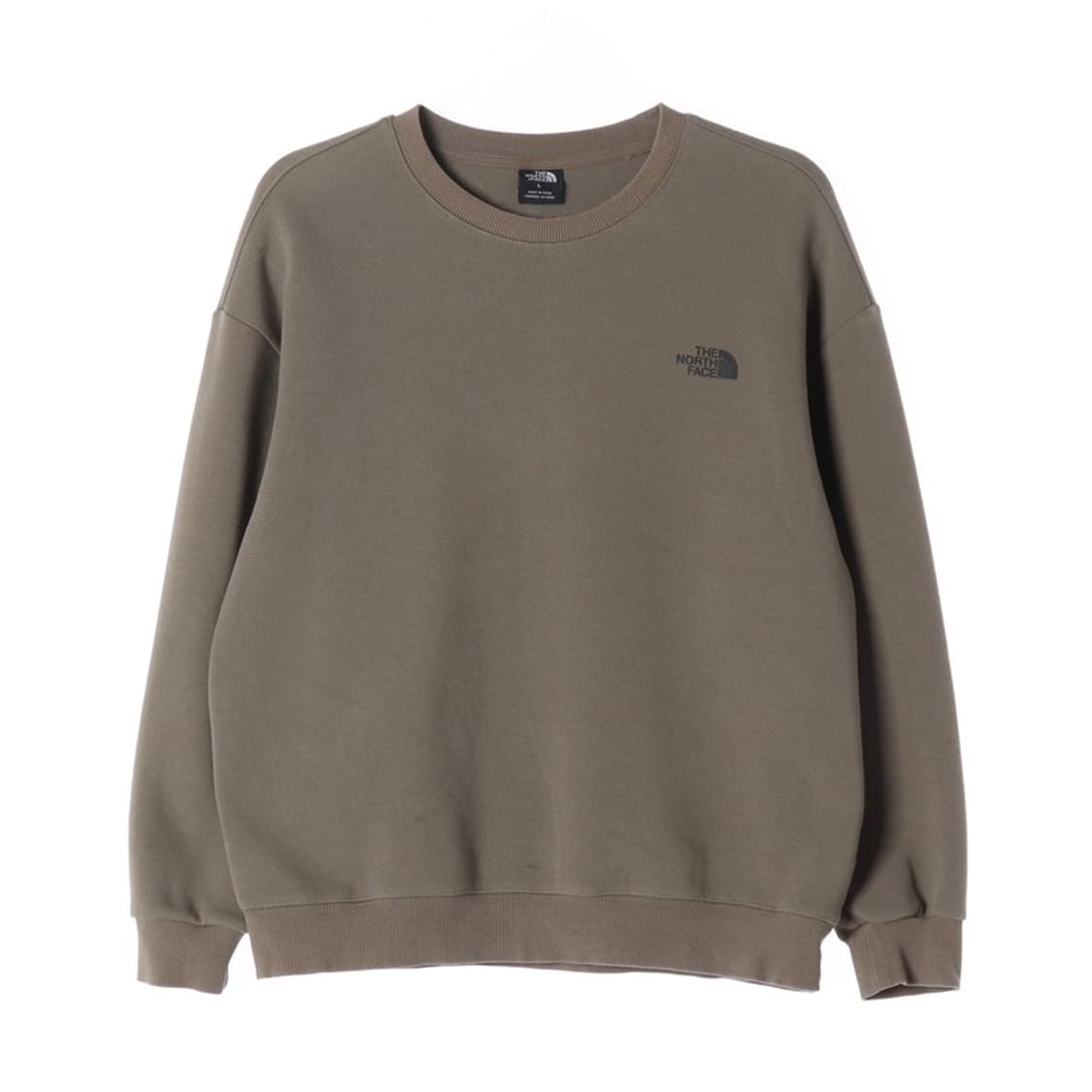 노스페이스 코튼 크루넥 맨투맨 L 상품이미지1