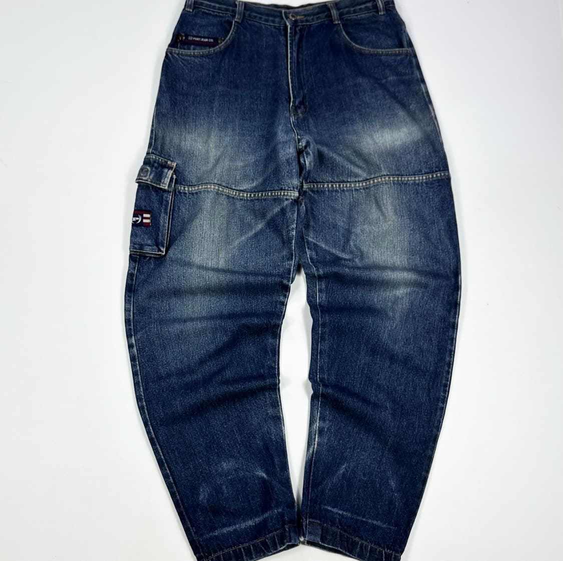 VTG 빈티지 USA 워싱 데님 카고팬츠 (32인치) 상품이미지3