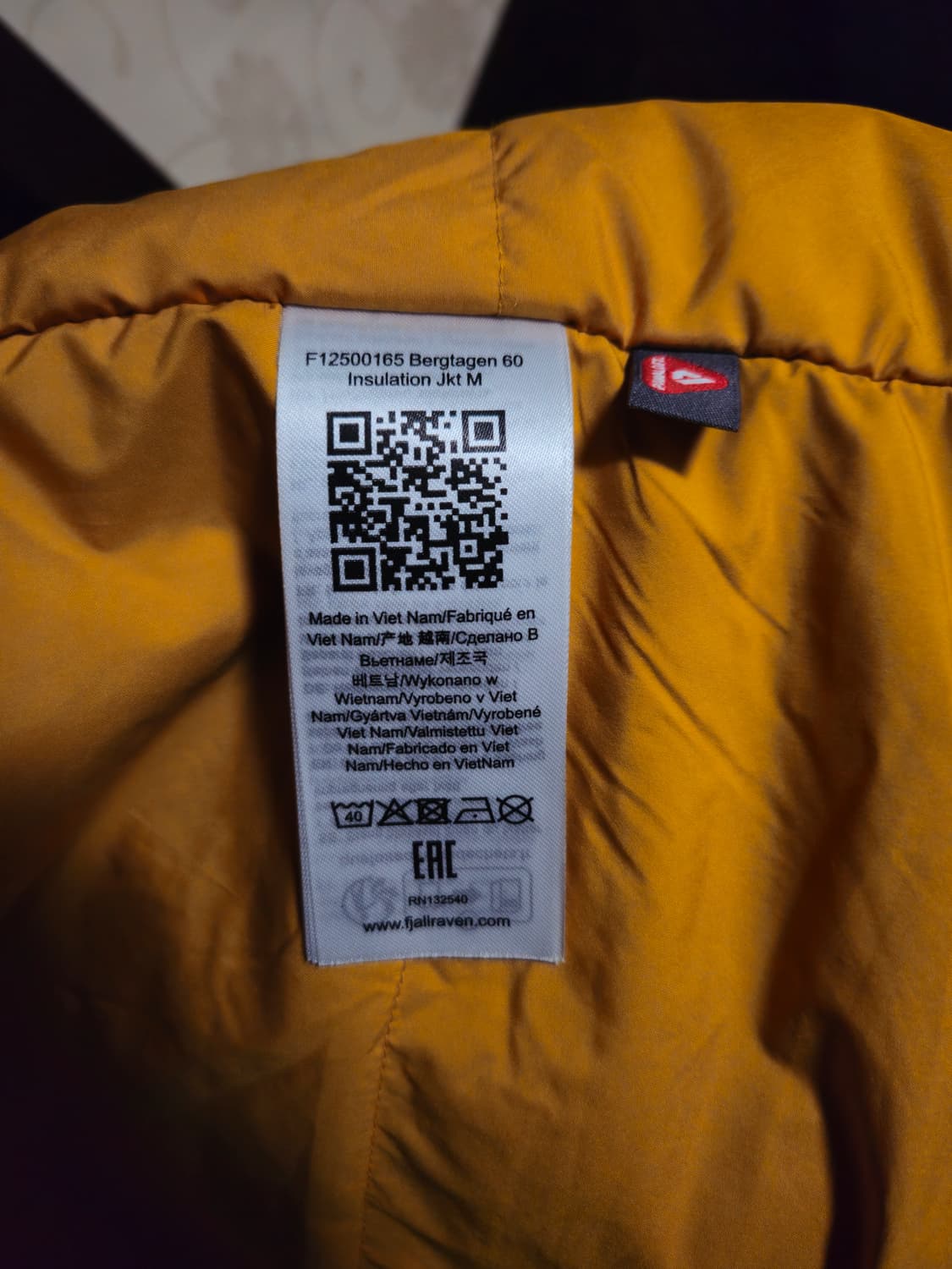 피엘라벤 베르그타겐 인슐레이션 자켓 M 실사이즈103정도 상품이미지6