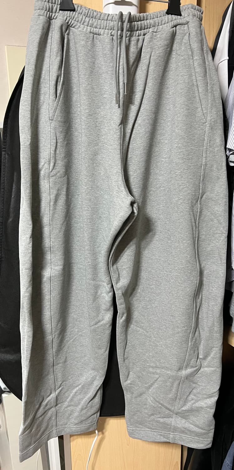 브라운야드 배기 스웨트 팬츠 그레이 4사이즈 상품이미지3