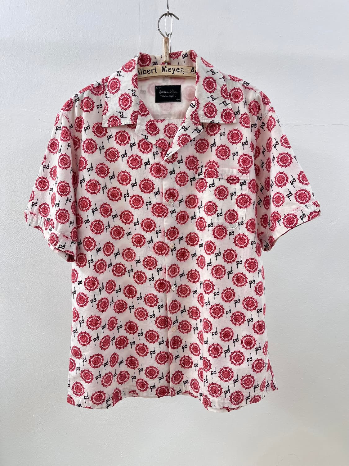 넘버나인 03ss/aw 커트코베인 기타 셔츠 상품이미지1