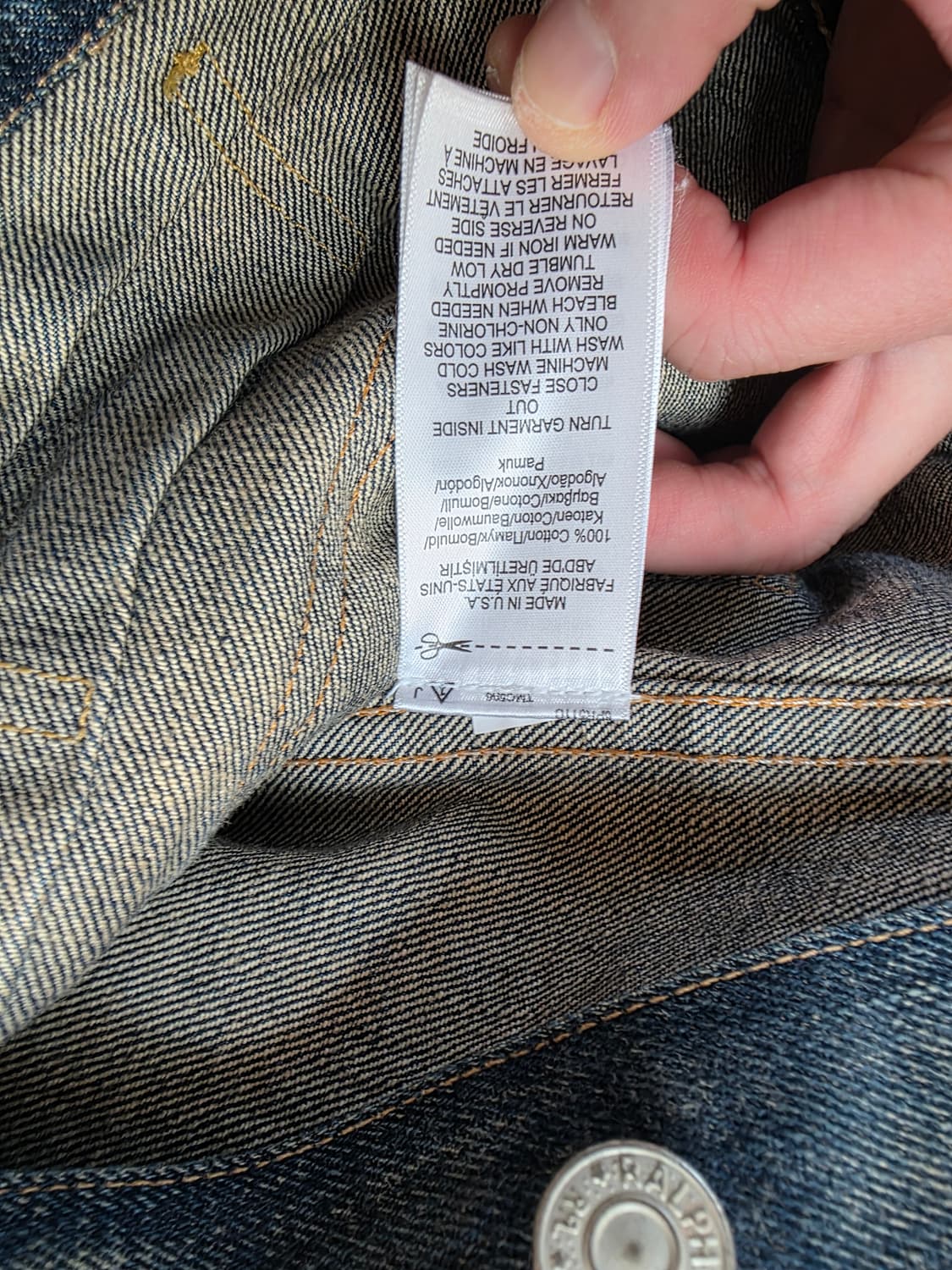 RRL 리미티드 유니콘 데님 2세대 자켓 상품이미지6