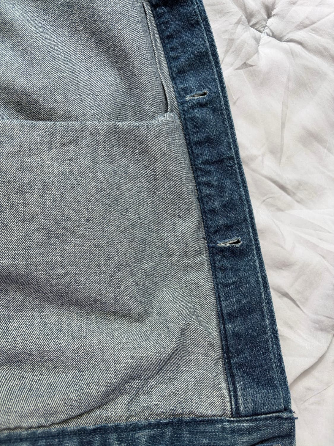 에스피오나지 미니멀 데님 트러커 자켓 M 상품이미지4