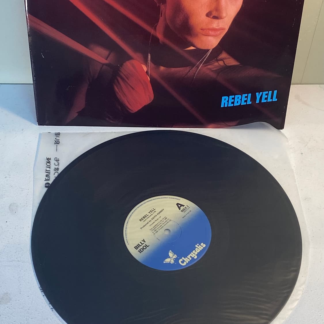 (중고LP-팝록) Billy Idol -Rebel Yell(싱글) 상품이미지3