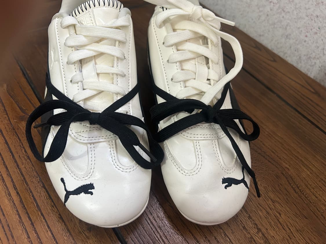 푸마 스피드캣 레더 로제 웜화이트 상품이미지3