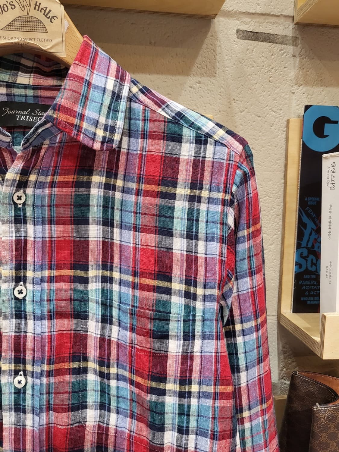 저널스탠다드 린넨 셔츠 상품이미지3