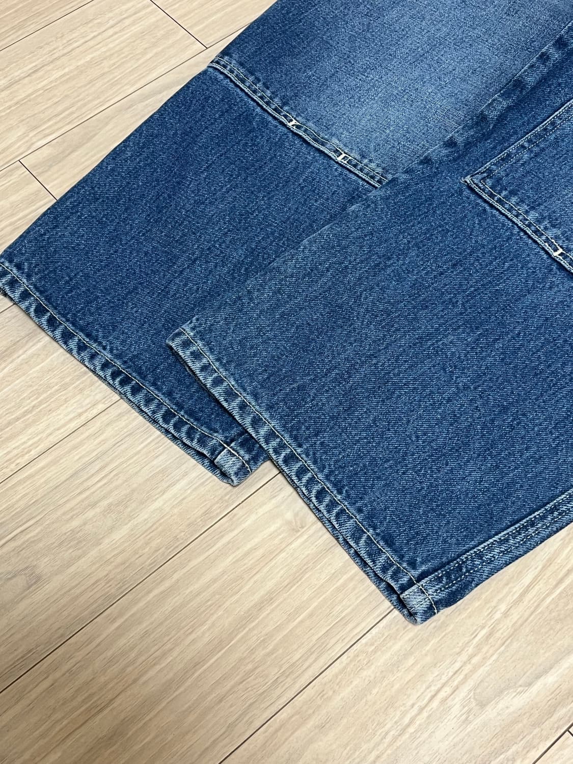 스투시 더블니 데님 (BLUE) 32size 상품이미지4