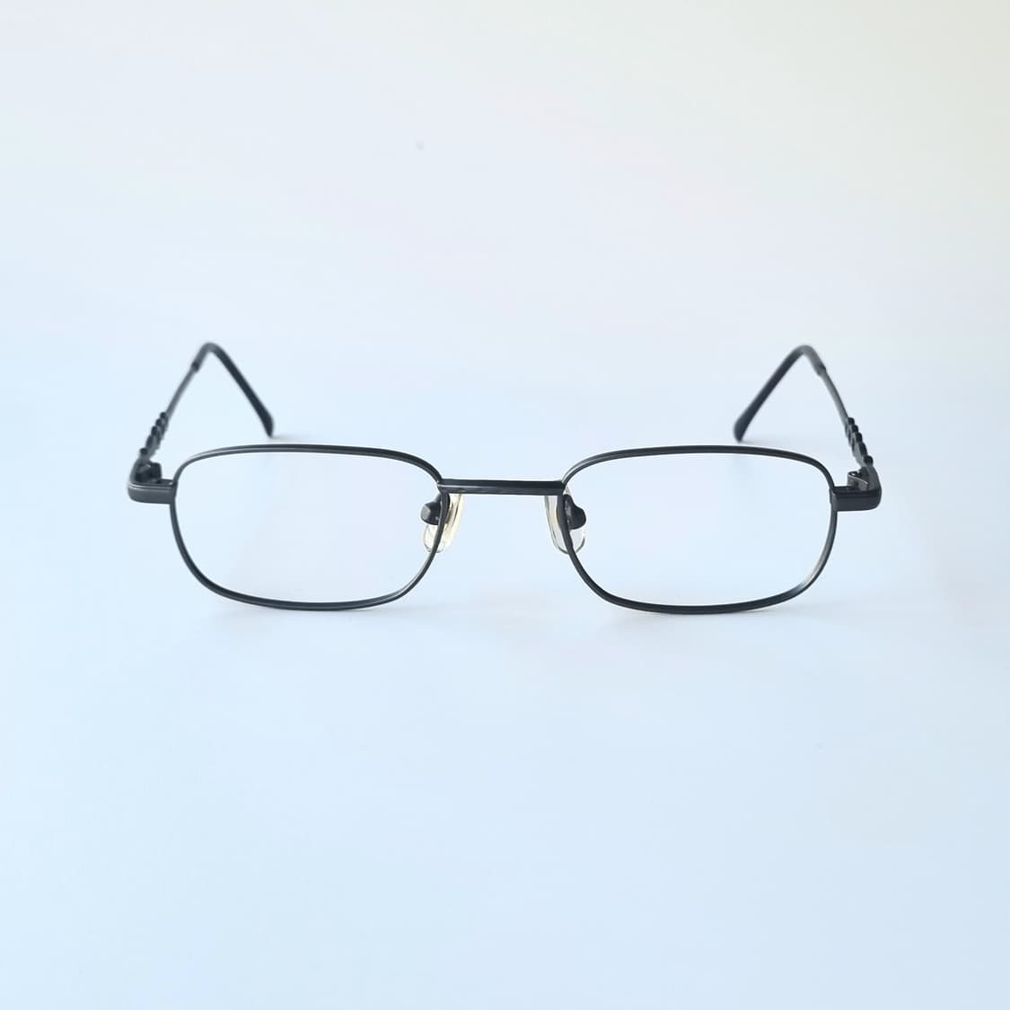 데드스탁 건메탈 그레이 사각 레트로 안경테 378 상품이미지2