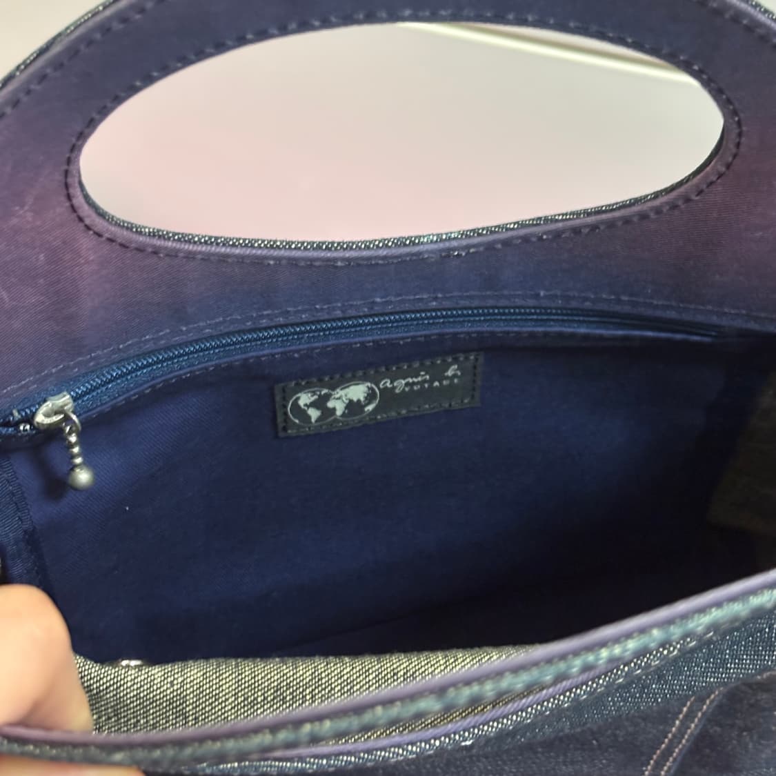 agnès b. 아네스베 데님 토트백 상품이미지5