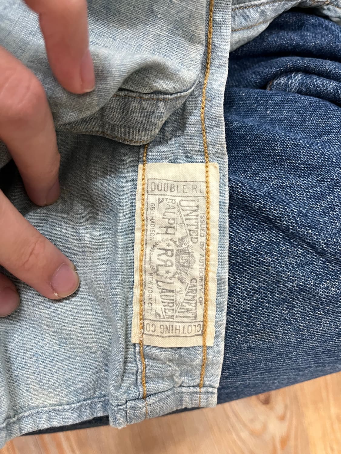 더블알엘 rrl 웨스턴 셔츠 콘초 상품이미지5