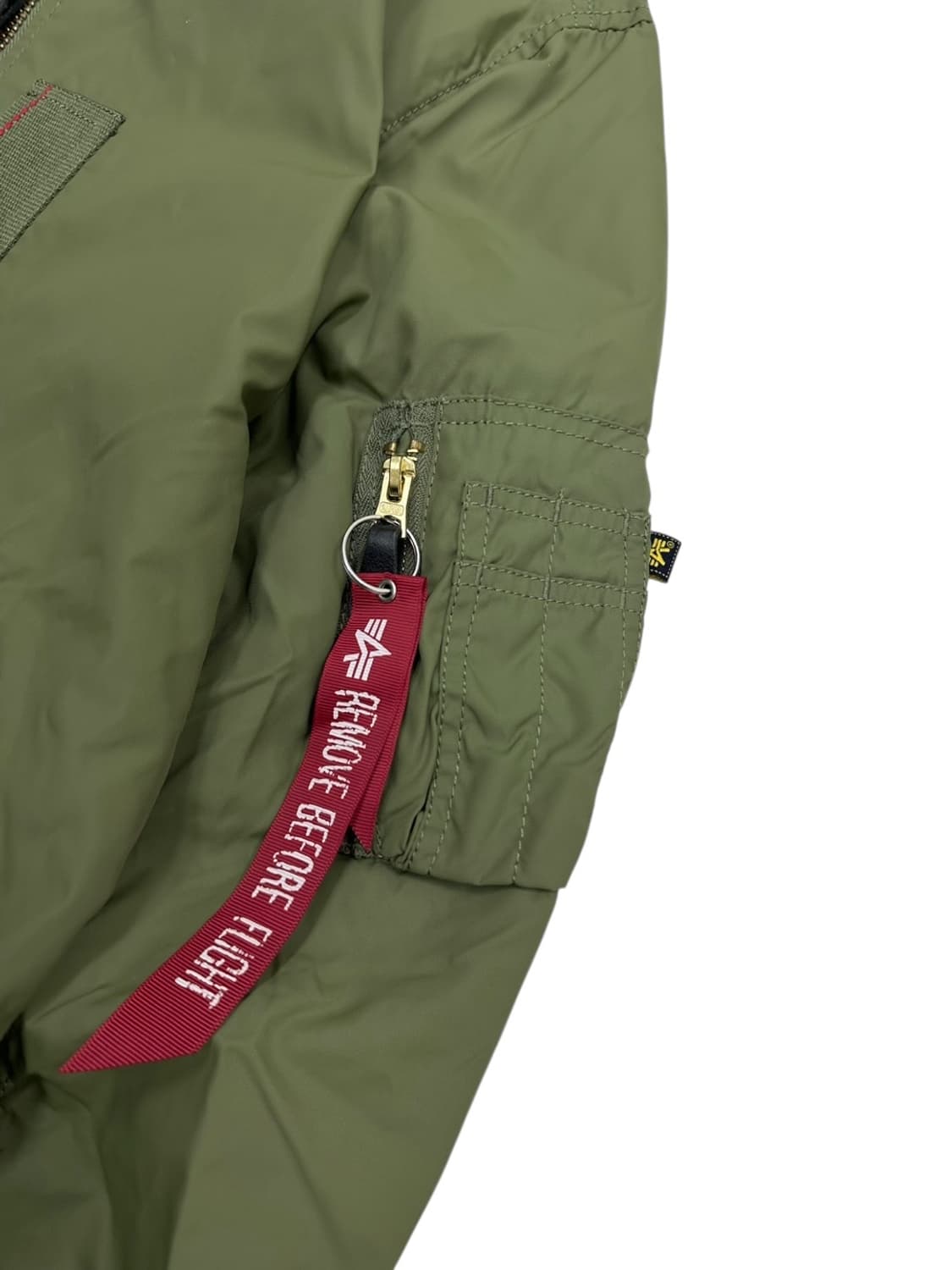 알파인더스트리 MA-1 항공점퍼 그린 (M)  상품이미지4