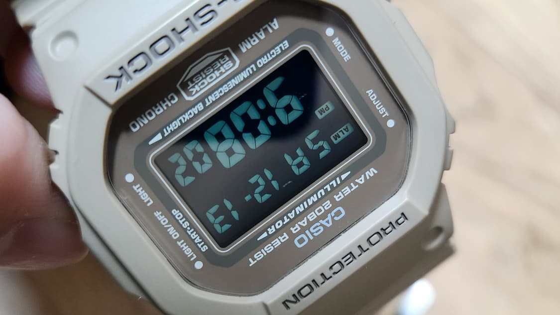 # 지샥 카시오 DW-5600LU 밀리터리 시계  급처 / 쥐샥 상품이미지8