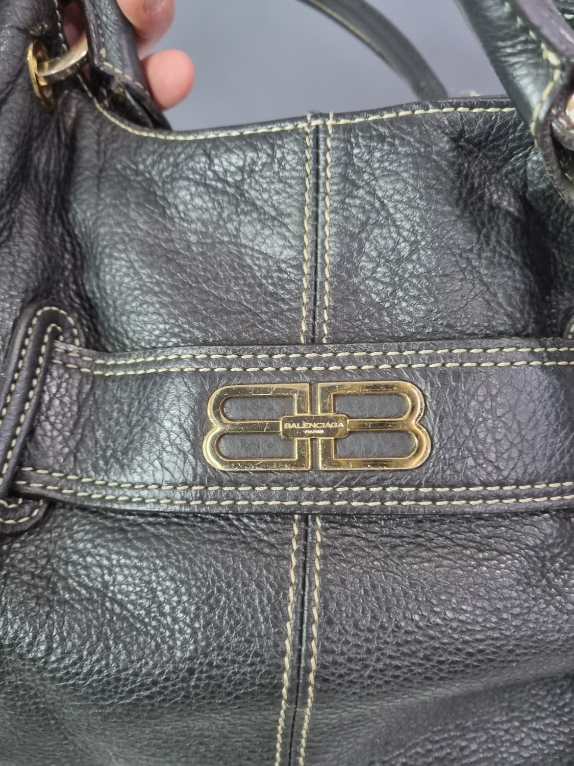 발렌시아가 00s 테슬 숄더백 상품이미지4