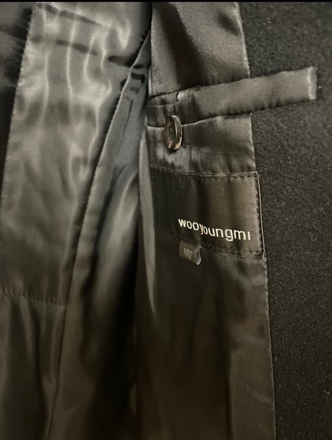 우영미 하이넥 울 자켓 상품이미지4