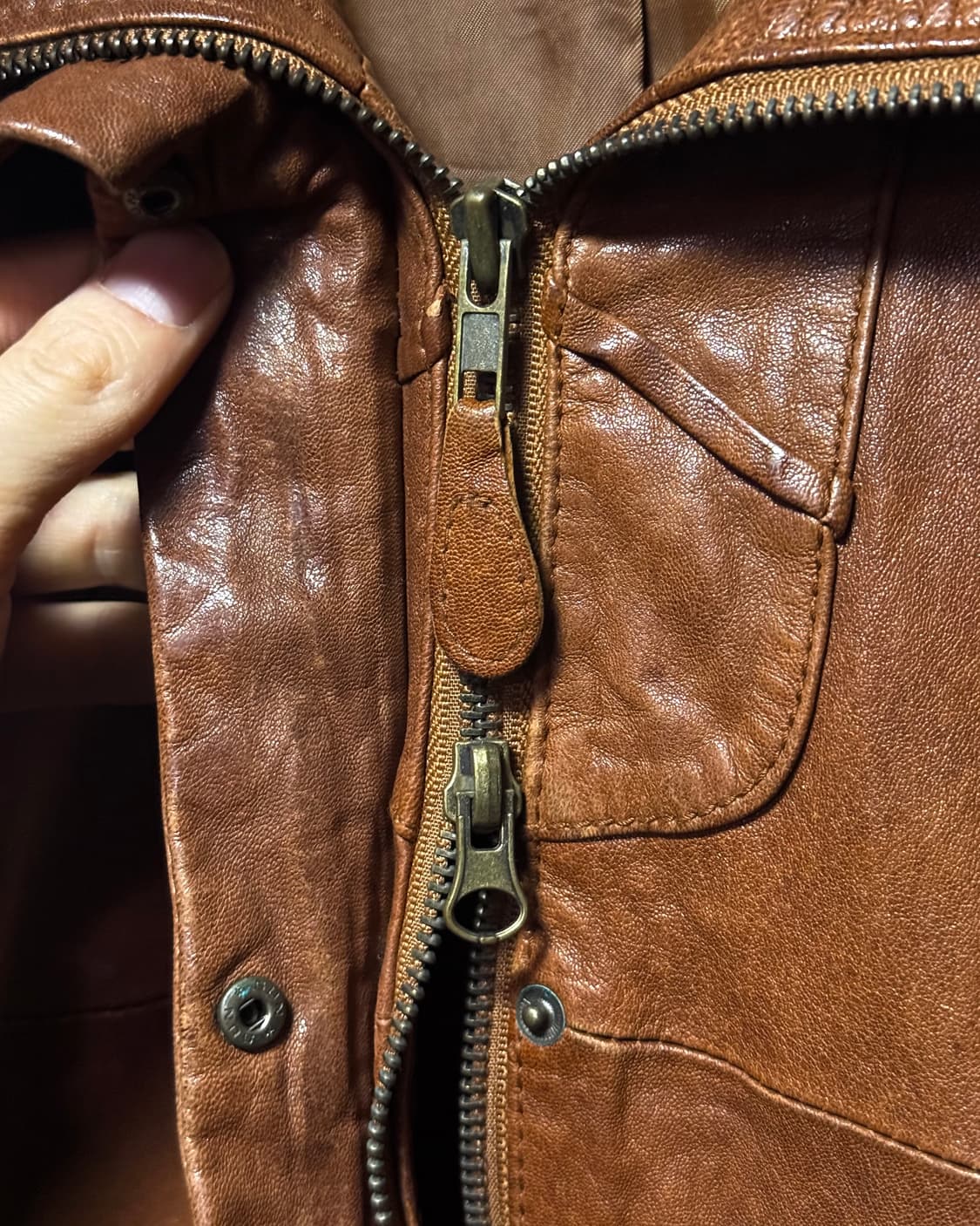 양가죽 후드 야상 브라운 카멜 하이넥 에스닉 웨스턴 갸루 고스펑크 개파카 상품이미지4